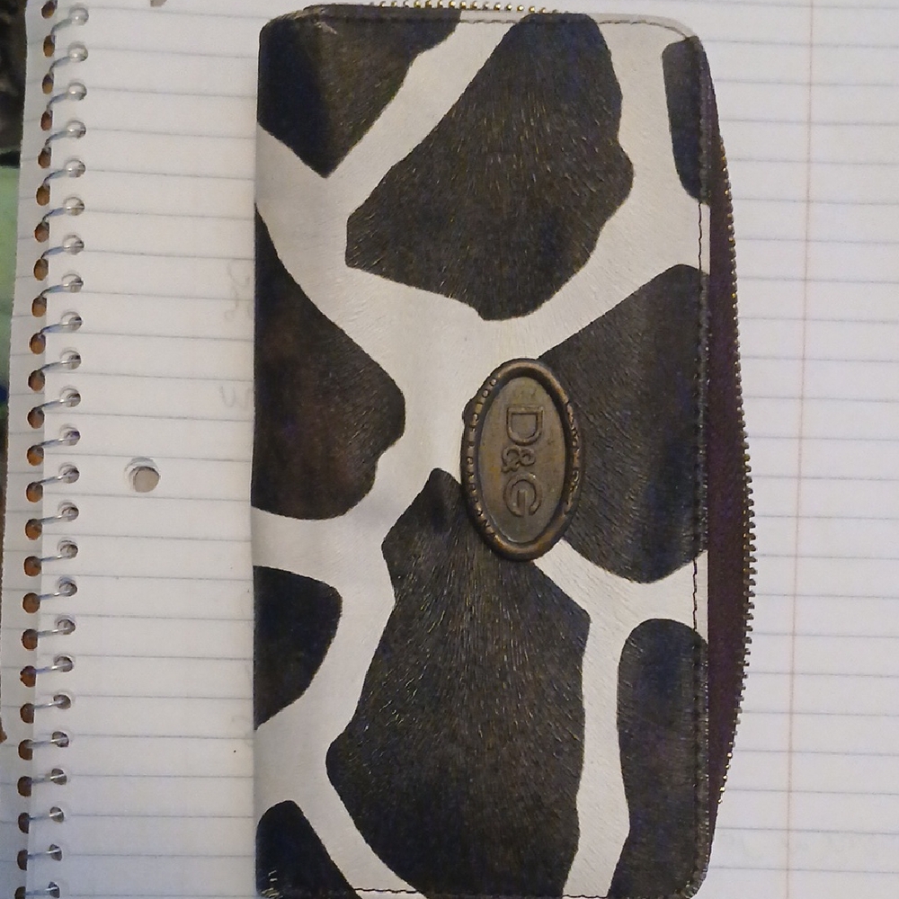 Dolce & Gabbana Black and White Wallet